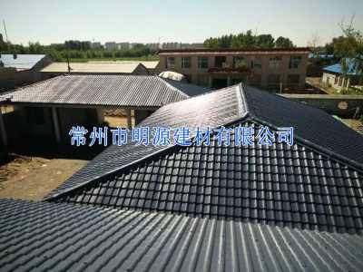 福建厦门明源建材asa树脂瓦人气火爆